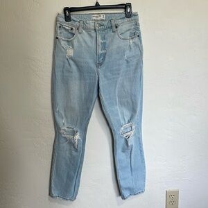 Abercrombie skinny high rise jeans size 28/6S